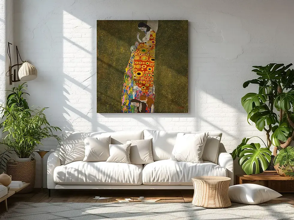 Miniatura: gustav klimt,esperança,II,hope II,grávida,quadro,poster,gravura,replica,canvas,reprodução,gravura,tela,comprar,copia,pintura,