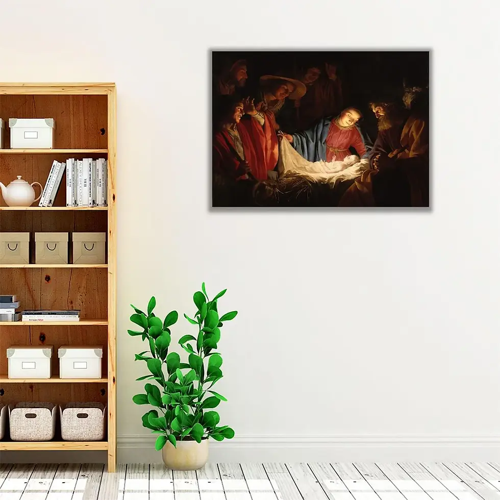 Gerrit van Honthorst,Jesus na Manjedoura,adoração dos pastores,quadro,canvas,poster,replica,gravura,fototela,pintura,fine art