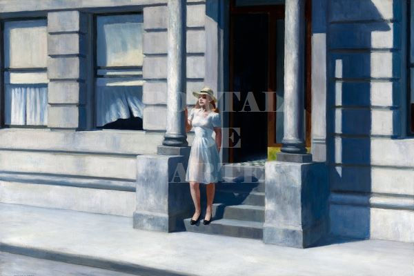 Miniatura: Edward Hopper,Horário de verão,quadro,reprodução,poster,canvas,gravura,replica,foto,tela,pintura,comprar,copia,gicle