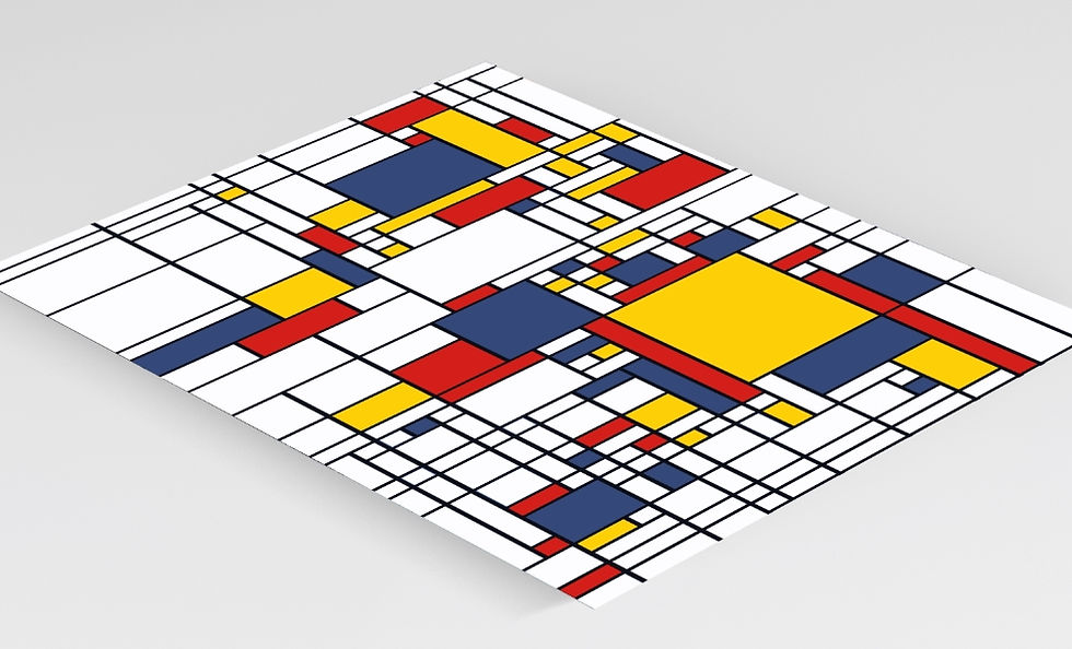 Miniatura: piet Mondrian,Composição,Azul,Vermelho,Amarelo,quadro,poster,gravura,canvas,replica,reprodução,foto,tela,mapa,comprar,copia,
