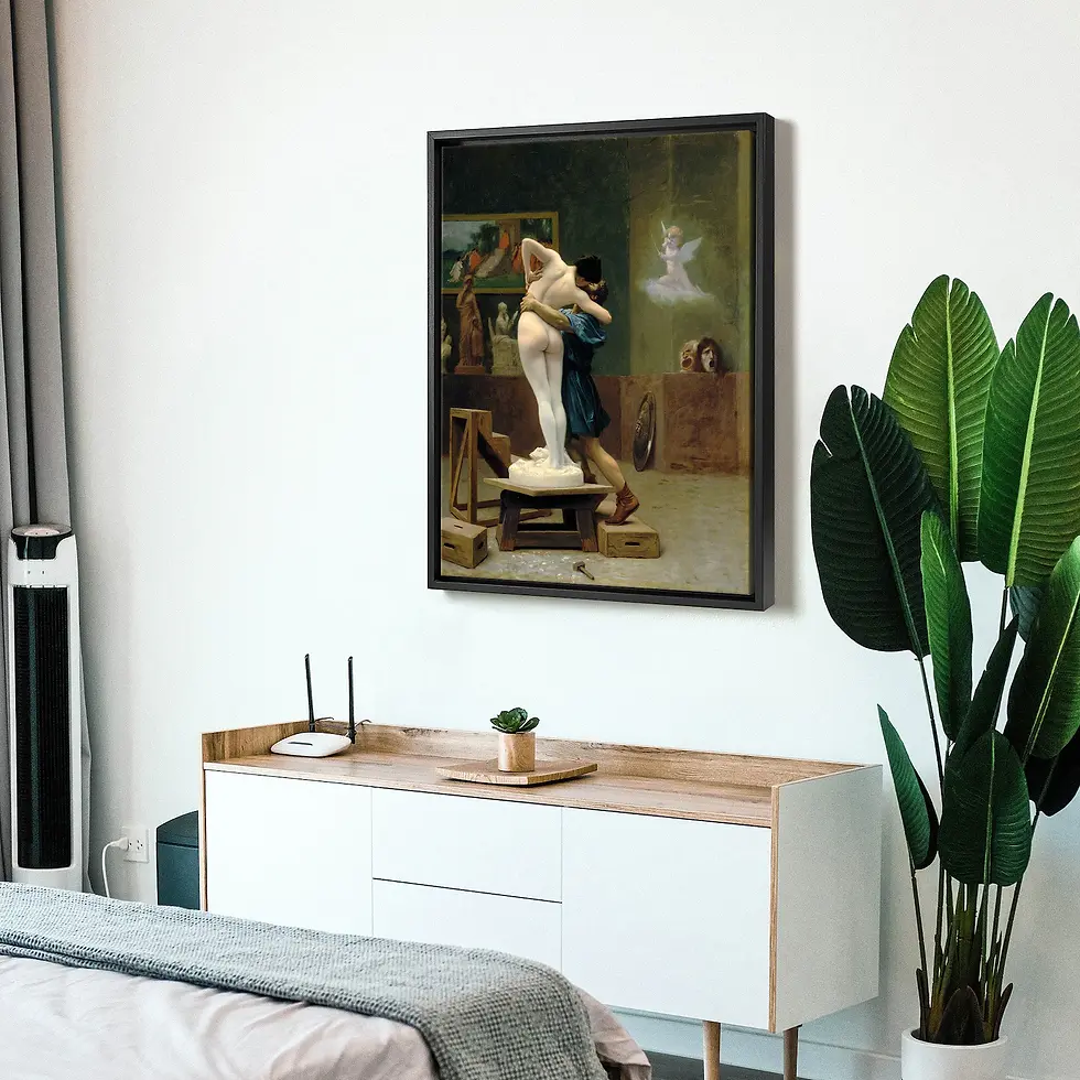 Miniatura: Jean Leon Gerôme,Pigmalião e Galatéia,quadro,poster,replica,gravura,canvas,reprodução,tela,giclee,comprar,fine art