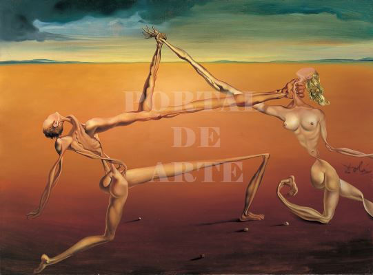 Miniatura: Salvador Dalí,Dança,Rock and Roll,1957,quadro,reprodução,poster,canvas,gravura,replica,fototela,tela,pintura,releitura,compra