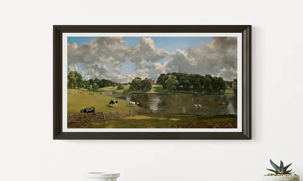 Miniatura: John Constable,Wivenhoe Park, Essex,parque,Wivenhoe,paisagem,quadro,poster,replica,gravura,canvas,reprodução,fototela,comprar