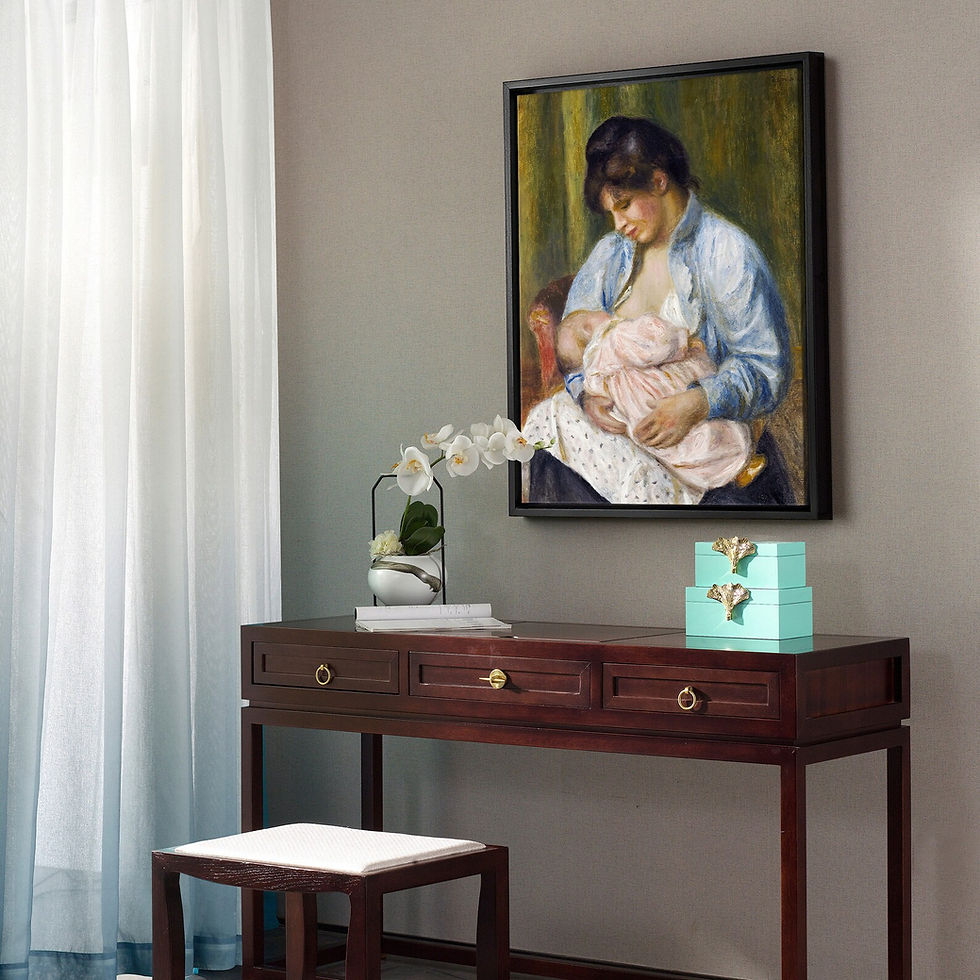 Miniatura: Renoir,Uma Mulher Amamentando uma criança,quadro,poster,replica,canvas,reprodução,gravura,tela,comprar,copia,pintura,obra,art