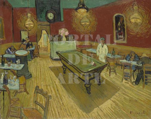 Miniatura: Van Gogh,O Café à Noite na Place Lamartine,quadro,poster,replica,canvas,gravura,reprodução,tela,pintura,fine art,giclée