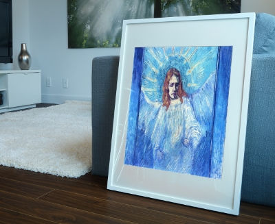 Miniatura: Van Gogh,Anjo,cabeça,angel,quadro,poster,gravura,reprodução,canvas,replica,releitura,comprar,copia,fine art,giclée,obra,tela
