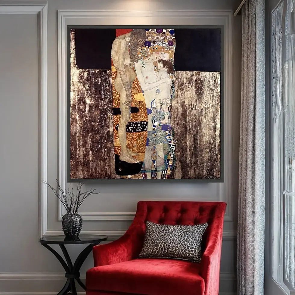 Miniatura: gustav klimt,as três idades da mulher,quadro,poster,gravura,replica,canvas,reprodução,gravura,tela,releitura,comprar,copia
