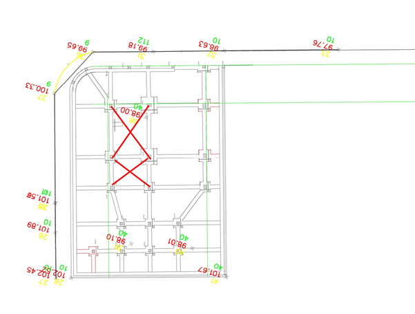 Comprobaciones de diagonales
