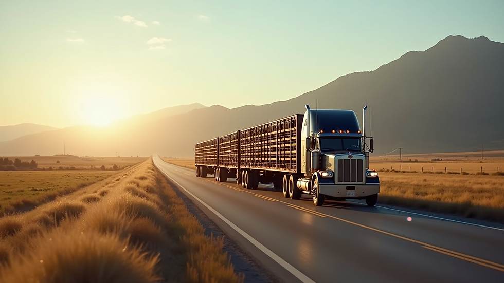 Transport Services for Livestock and Hay in Montana