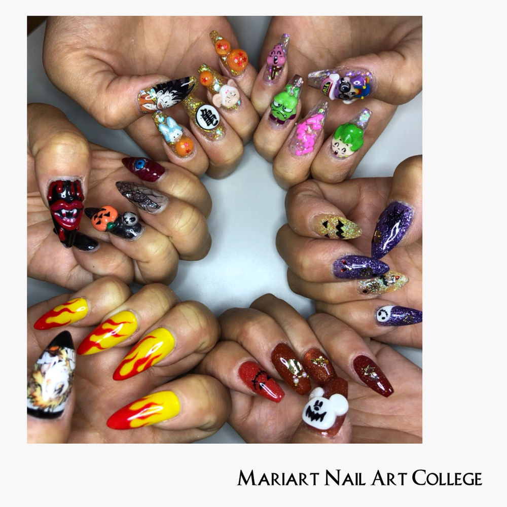 ハロウィンネイル 札幌ネイルスクール