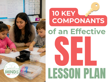 10 Key Components of an Effective SEL Lesson Plan (That Improve Behavior and Engagement)
