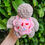 Miniature : Petite peluche tortue de mer cupcake 