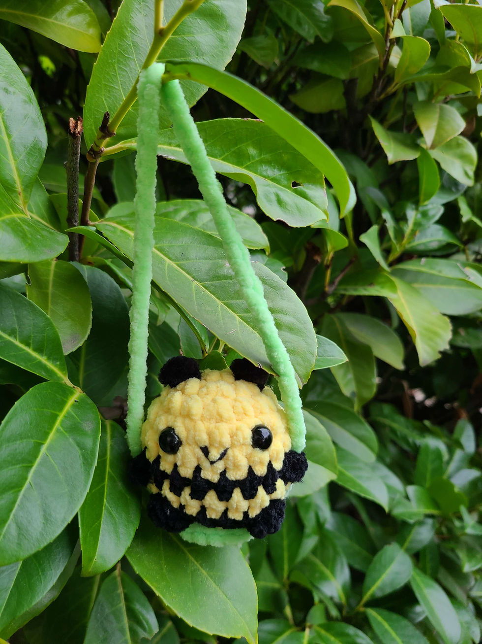 Miniature : Décoration de rétroviseur abeille 