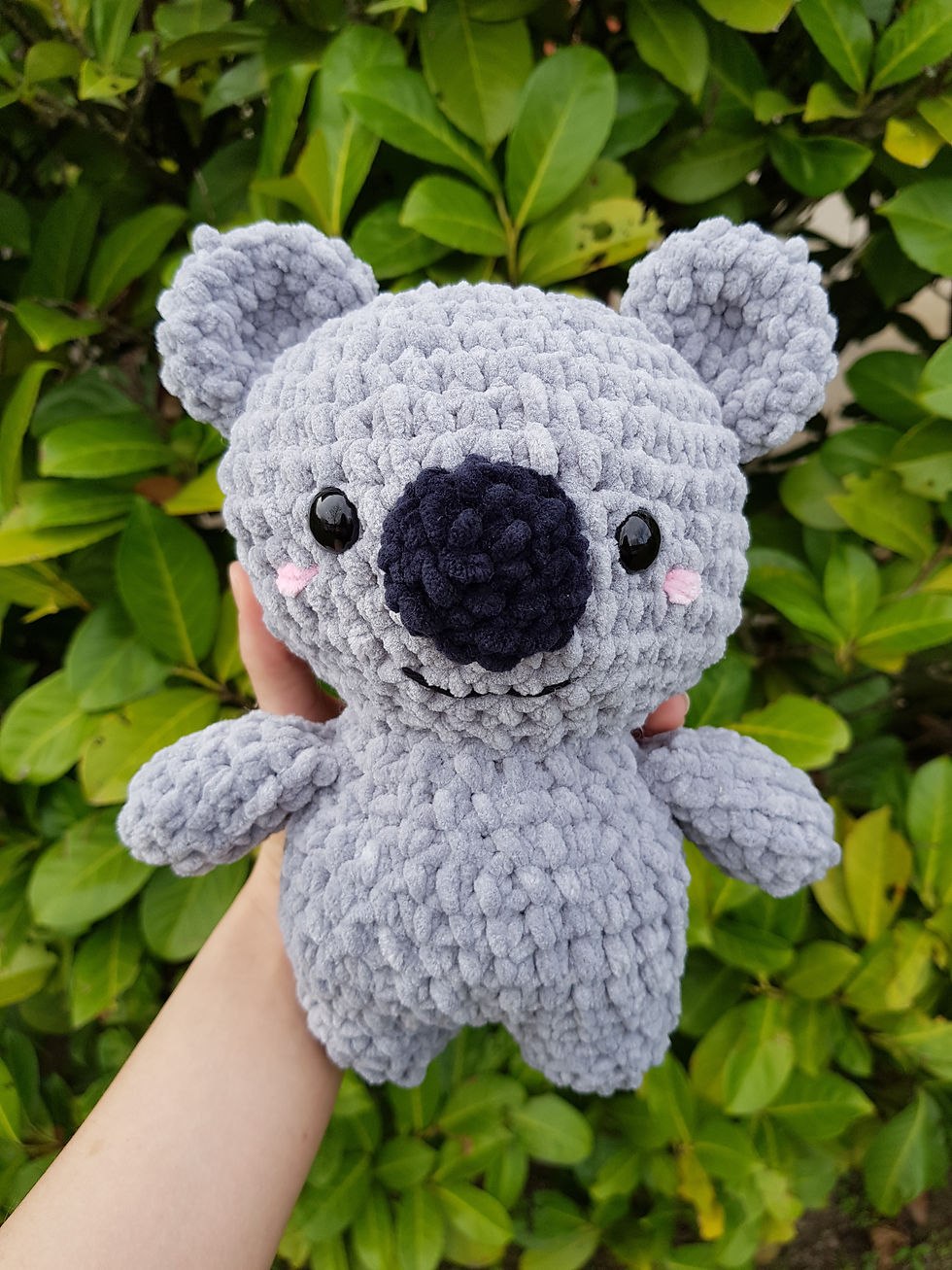 Peluche koala sur commande