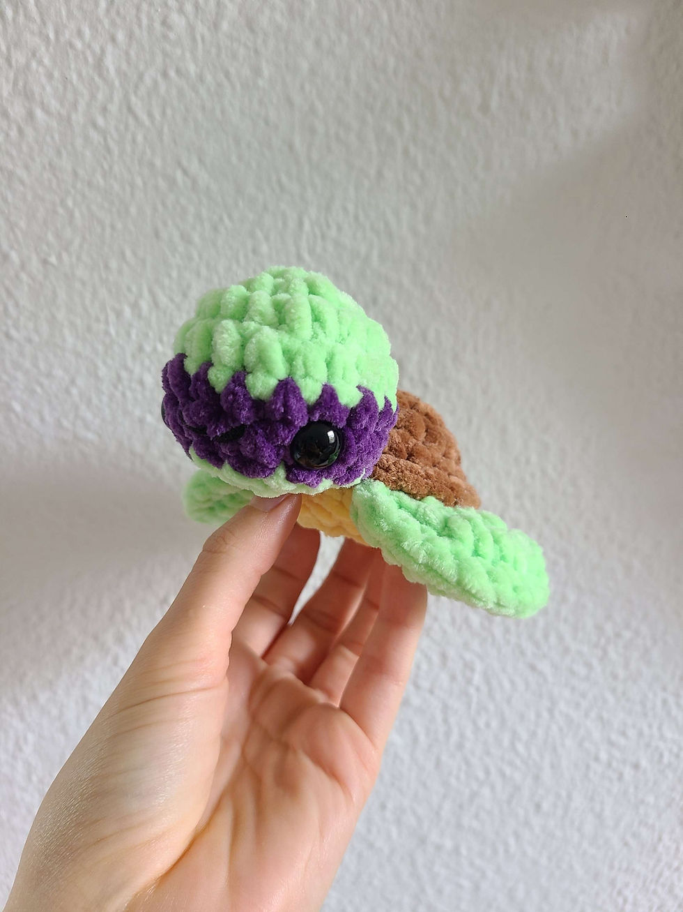 Miniature : Petite peluche tortue de mer ninja 