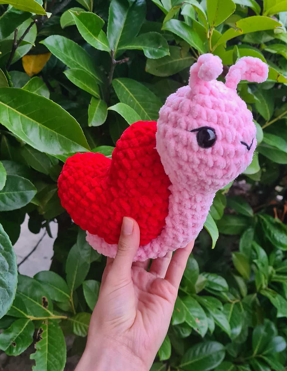 Escargot coeur sur commande ( réception après Noël)