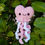 Miniature : Peluche méduse cœur sur commande