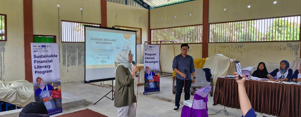 Empowering women in Indonesia: A financial literacy workshop equips fishermen's wives with knowledge and tools for a brighter future.