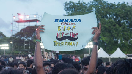 _hiphoptamizha bringing the whole house down!Thank you to _torqueentertainment & _wonder_.