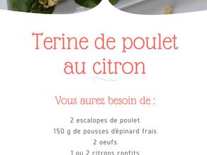 Recette de terrine de poulet