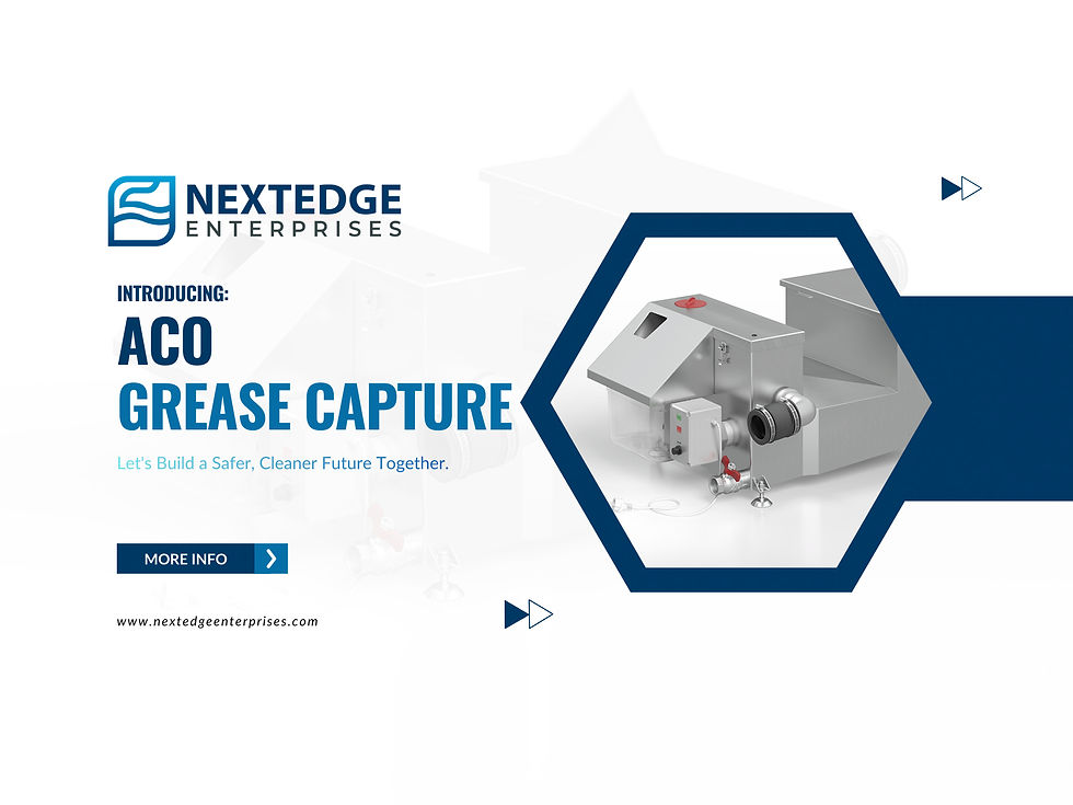 ACO Grease Capture: A Plug-and-Play Solution for Cleaner, More Efficient Kitchens