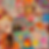 Colorful custom collage made from Cooper's original children's drawings and artwork.