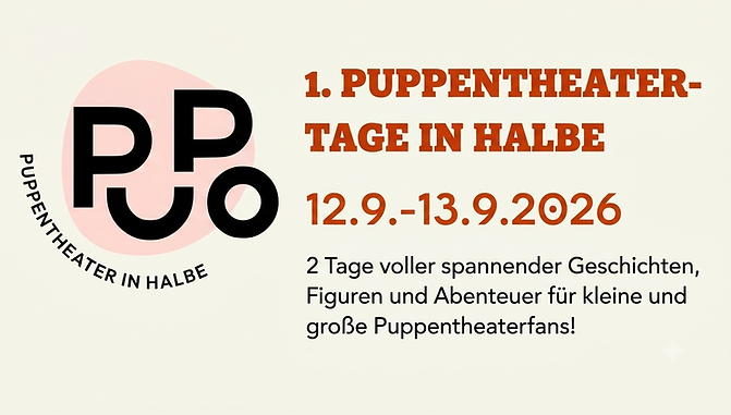 Pupo – 1. Puppentheatertage in Halbe