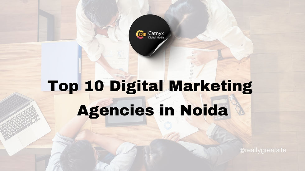 Top 10 Digital Marketing Agencies in Noida