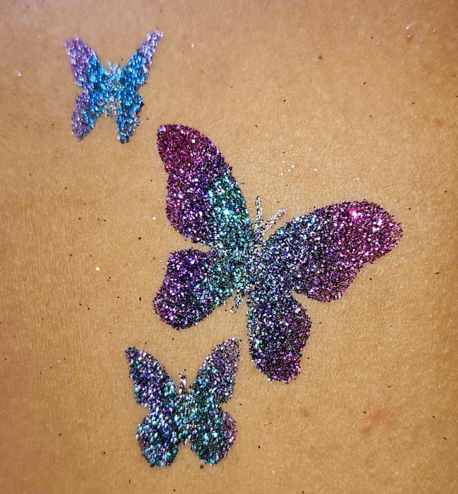 Glitter Tattoos Butterfly