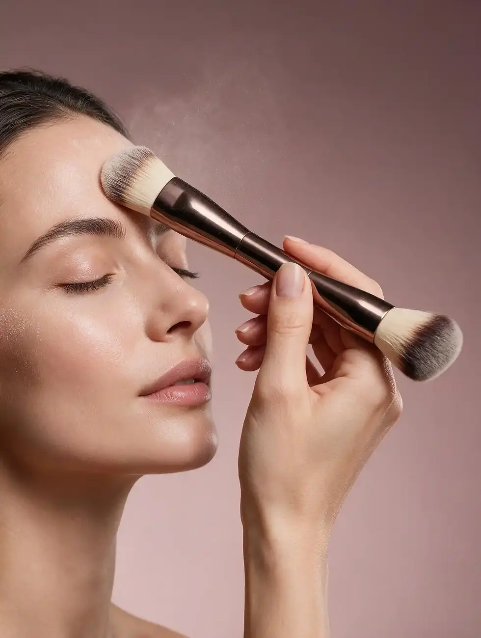 Thumbnail: L+W Stone 3 Pc Complexion Brush Set