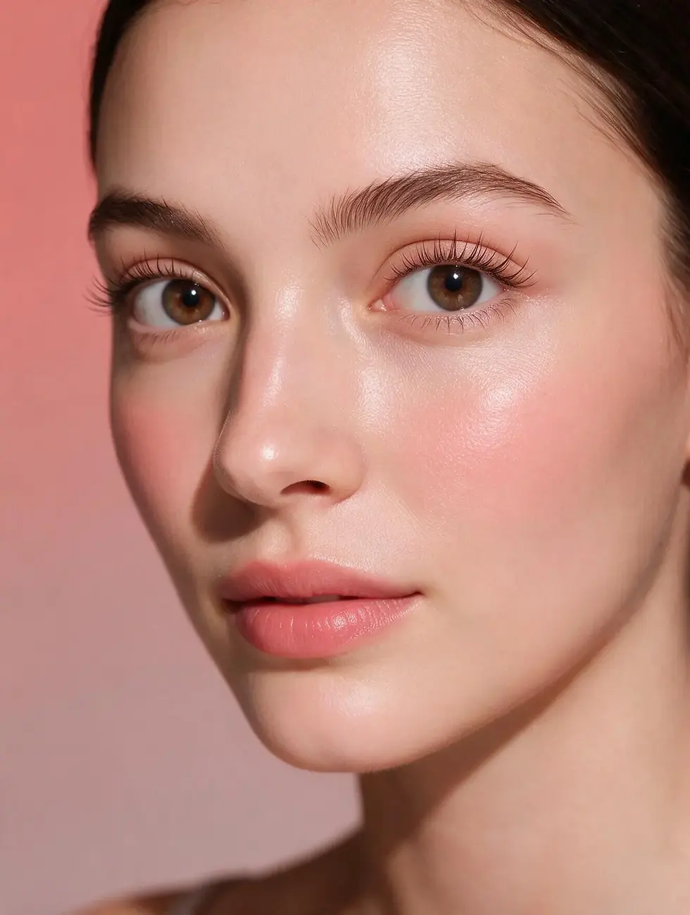 Thumbnail: Close-up of defined lashes after using a comfort grip eyelash curler.