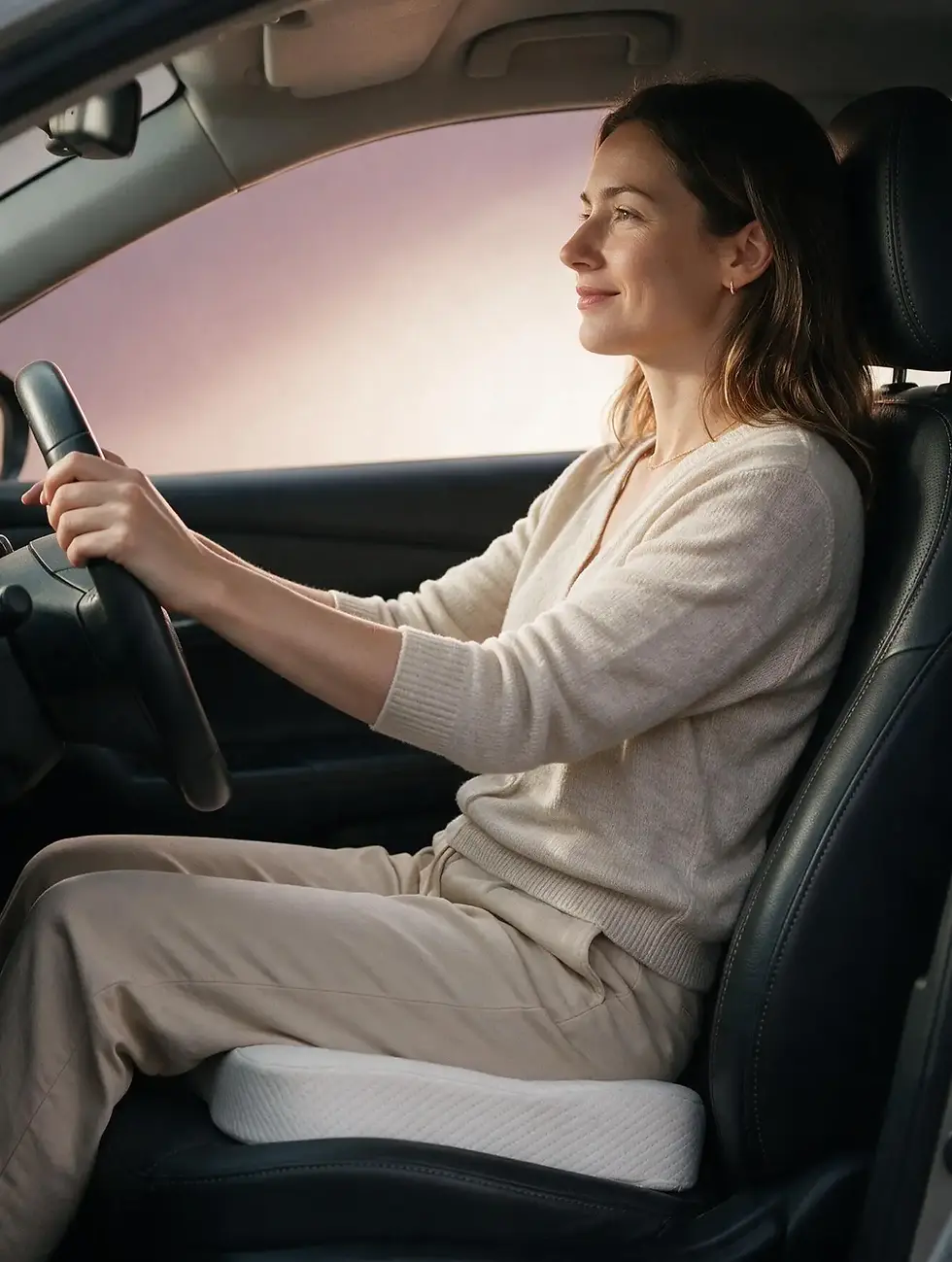Thumbnail: Seat cushion memory foam for comfortable everyday driving