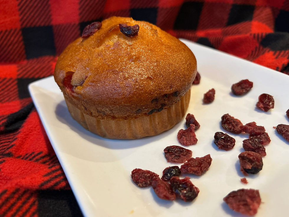Jumbo Cranberry Orange Muffin