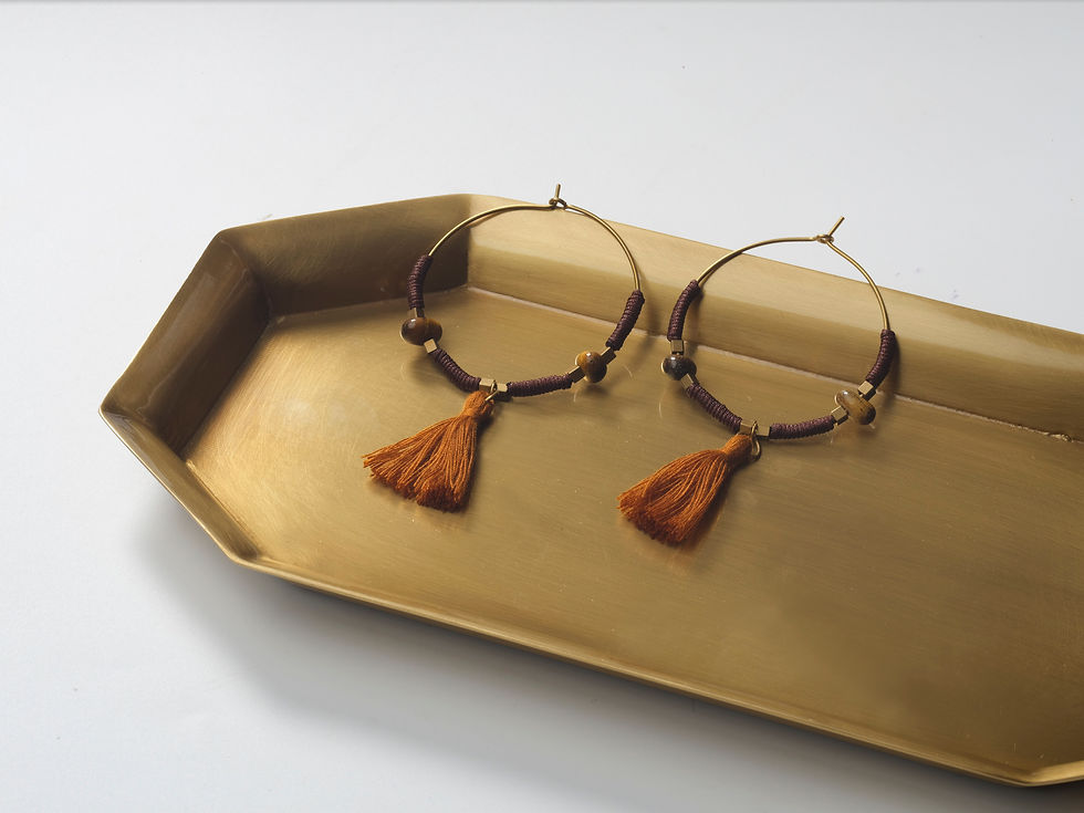 Thumbnail: Hoop & Cotton Earring