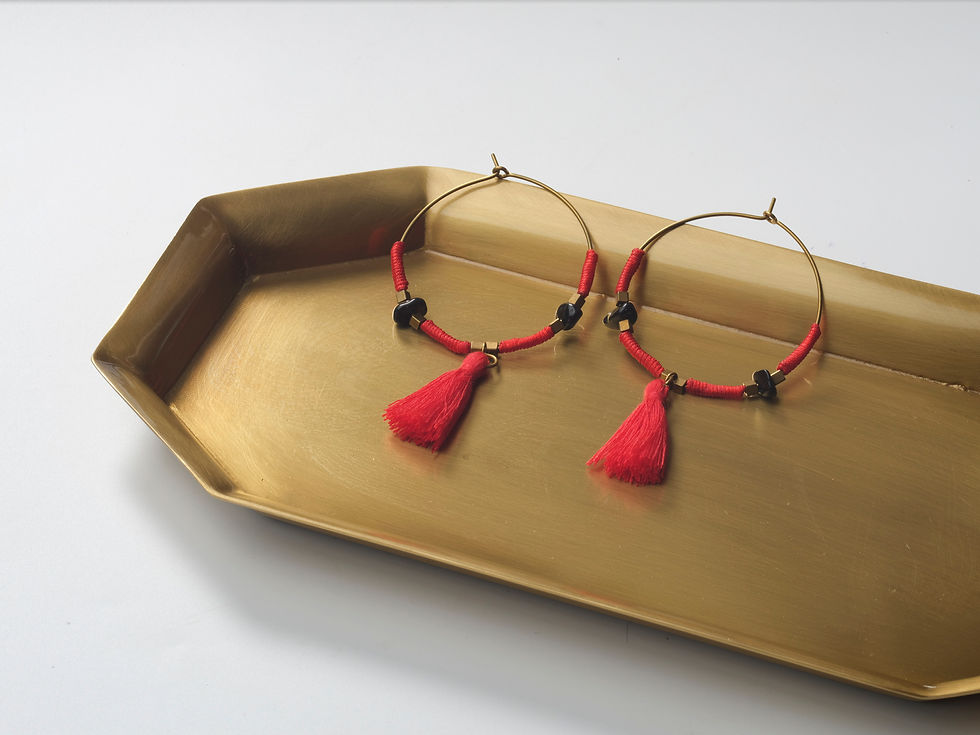 Thumbnail: Hoop & Cotton Earring