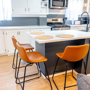 Modern Kitchen and Living Spaces