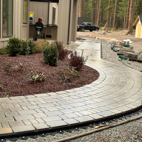 Whitefish Montana Landscape Install