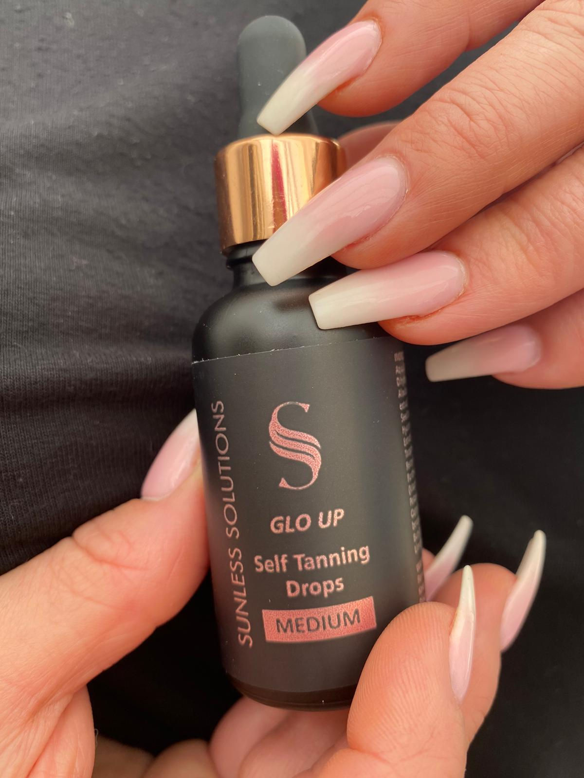 GLO UP Self Tanning Drops - MEDIUM