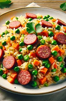 DALL·E 2024-02-02 18.49.26 - A vibrant, detailed photo of a plate of freshly cooked fried