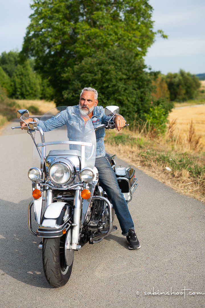 Photographie de moto Harley-Davidson — Sab’in Shoot — 1