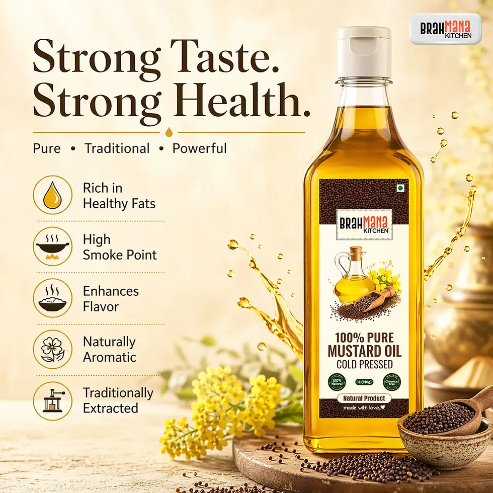 Thumbnail: Mustard Oil (Cold Pressed Oil)