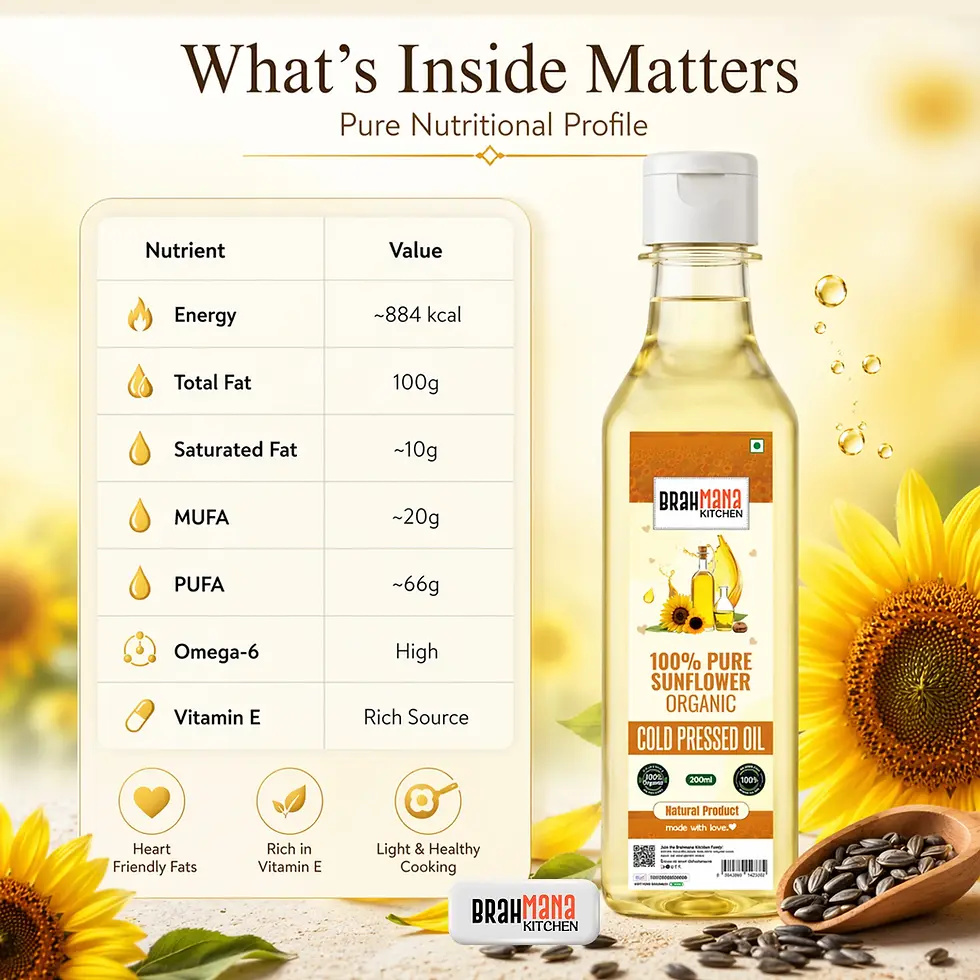 Thumbnail: Sunflower Oil (Cold Pressed Oil)