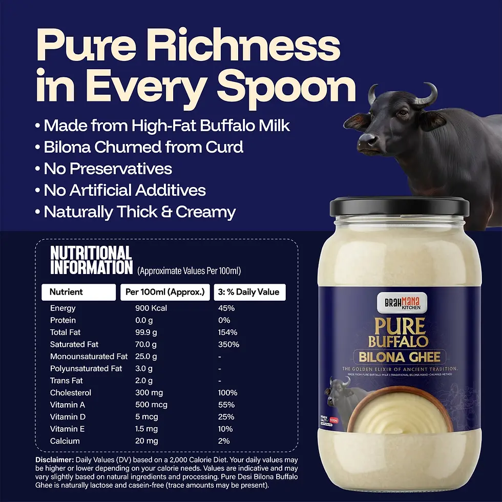 Thumbnail: Pure Buffalo Bilona Ghee