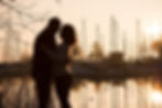 Engagement couple boats