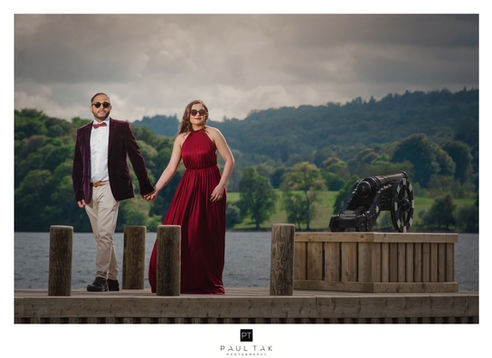 Asian couple Lake district Paul Tak Photography