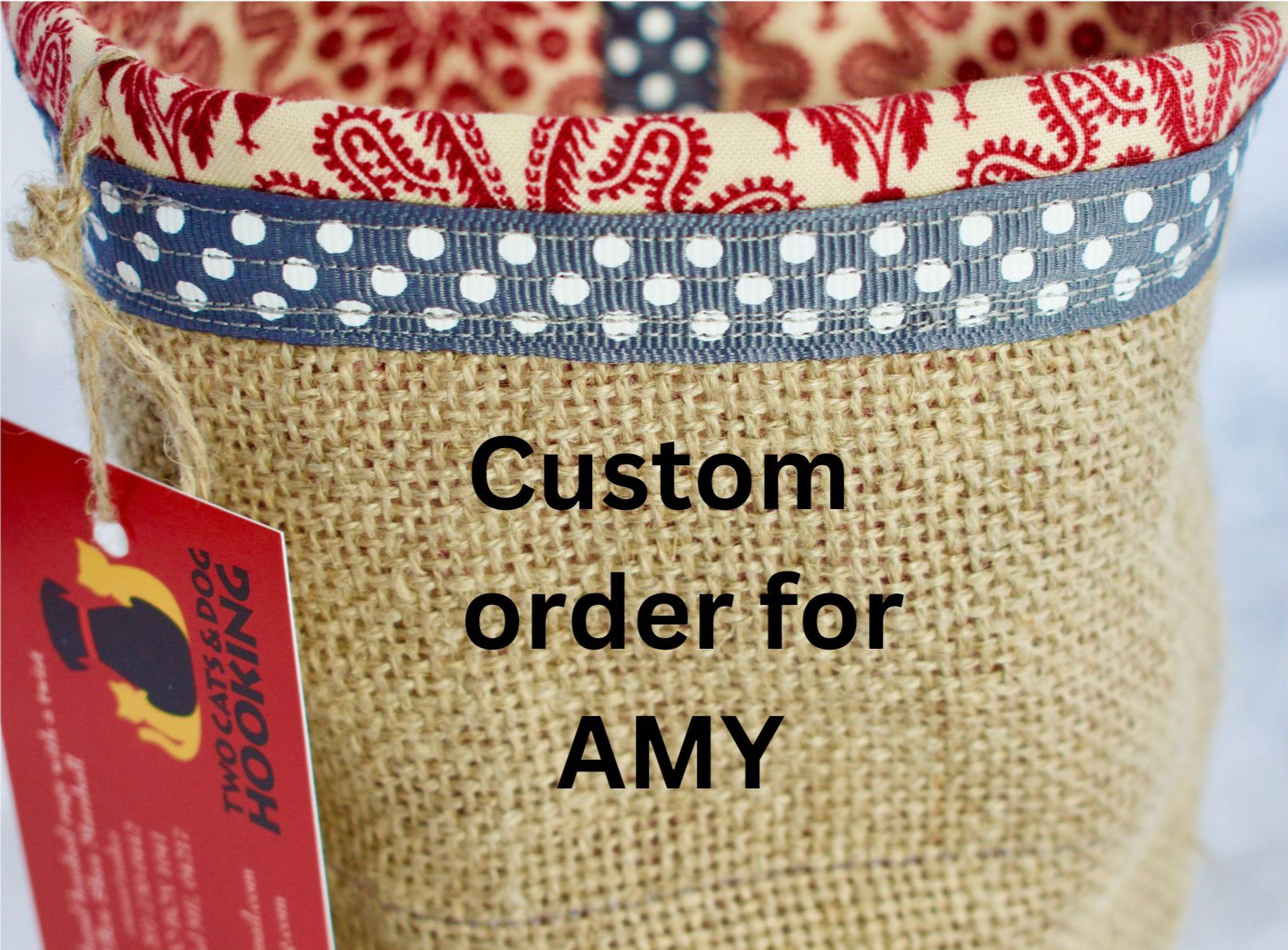 Custom order for Amy