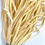 Thumbnail: Hand dyed wool cut strips, Butter Yellow