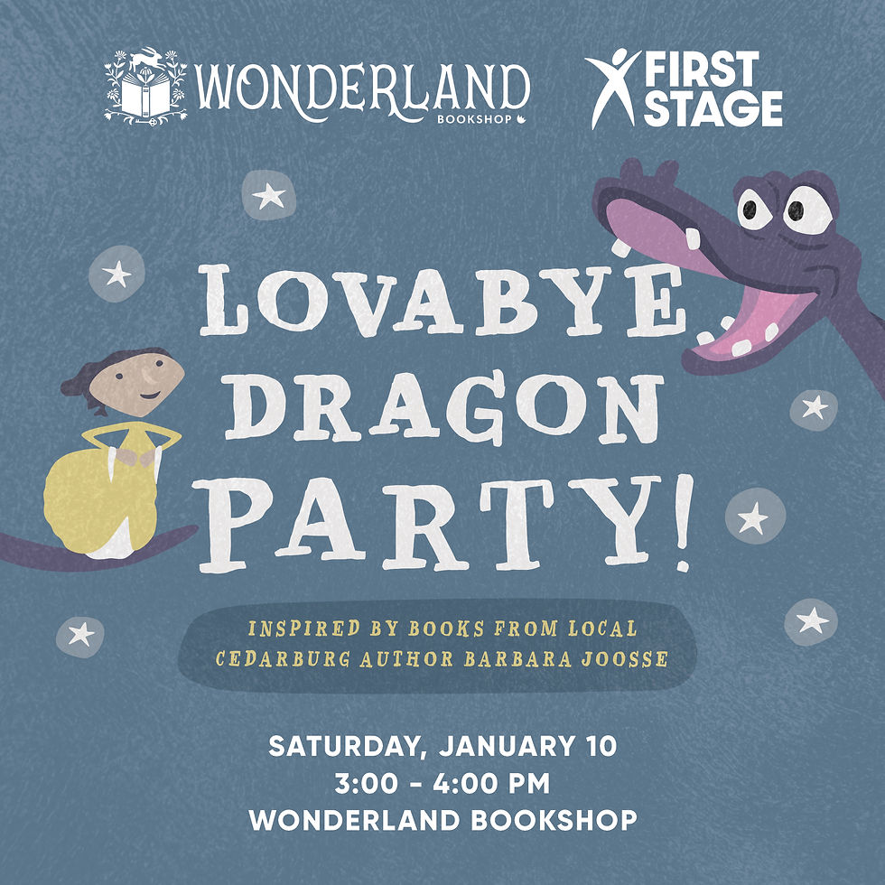 First Stage Theater Workshop - Lovabye Dragon with Author Barbara Joosse