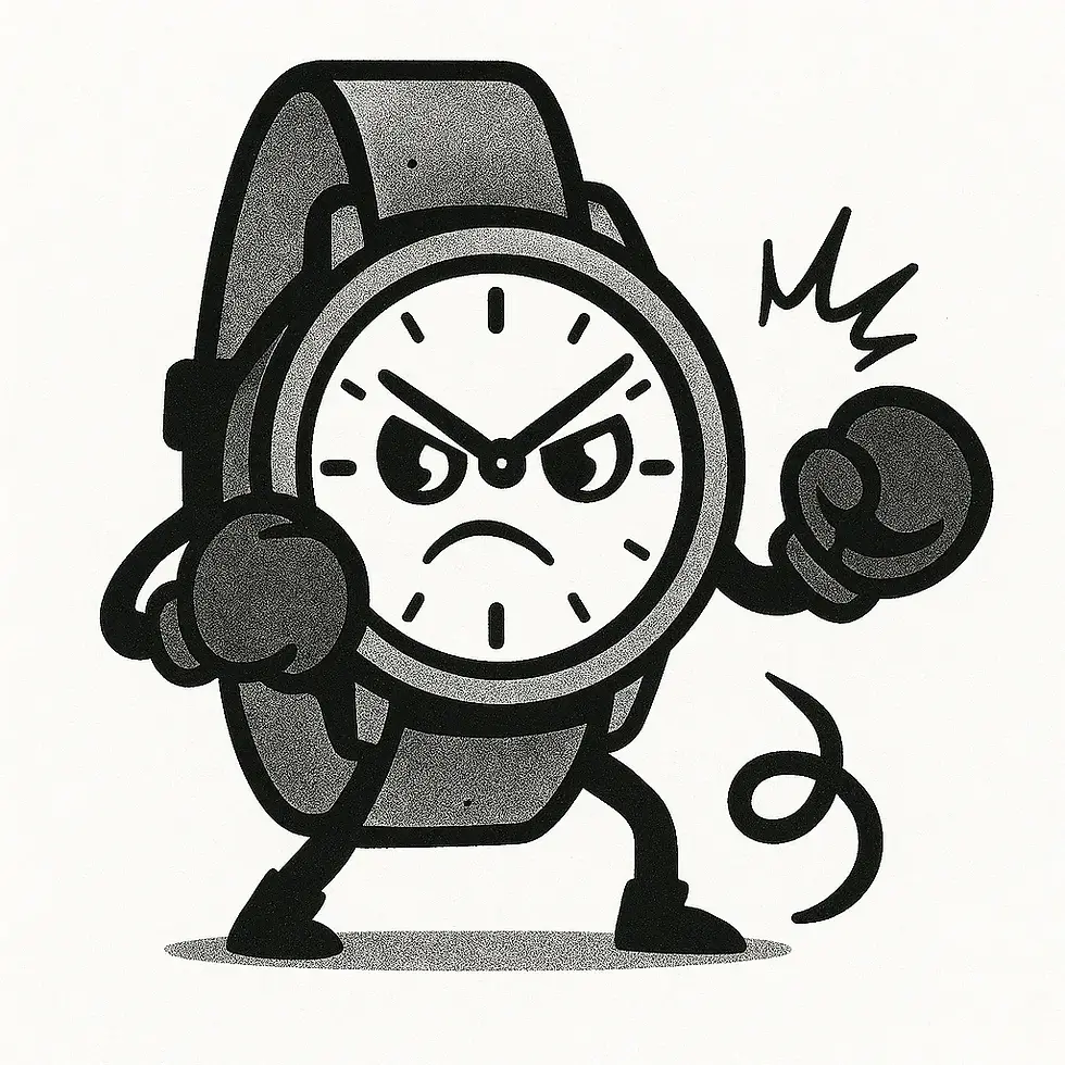 Boxing Watch Cartoon