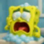 Funny Sponge Warrior PFP | Epic Bubble Battle for Gamers